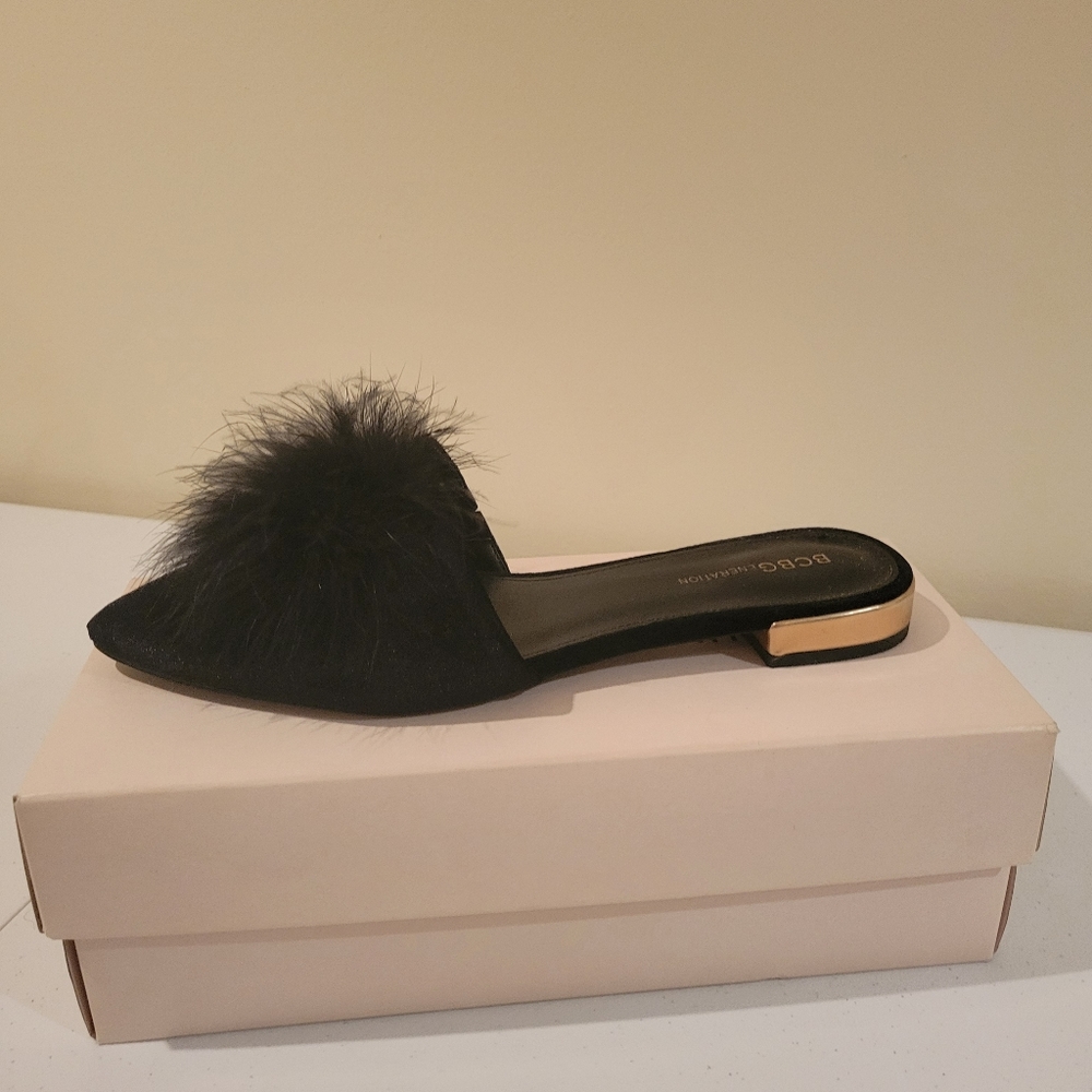 Black Slippers
